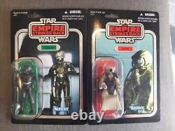 Star Wars Vintage Collection Vcp 01 Vcp 02 Zuckass & 4 Lom Foil Cards Menthe