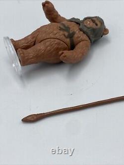 Star Wars Vintage Complet Dernier 17 Romba Ewok Figurine d'action 1985 LFL Reproduction Lance