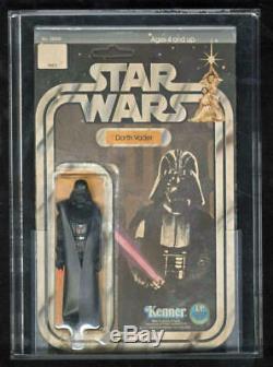 Star Wars Vintage Darth Vader Afa 75 1978 Kenner 12 Retour C Unpunched