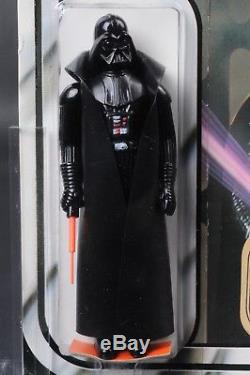 Star Wars Vintage Darth Vader Blanc Bkgd / Takara 12 Retour-c Afa 75 (75/80/85) Moc