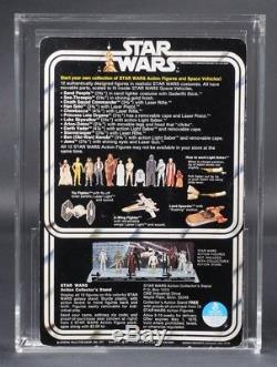 Star Wars Vintage Darth Vader Blanc Bkgd / Takara 12 Retour-c Afa 75 (75/80/85) Moc