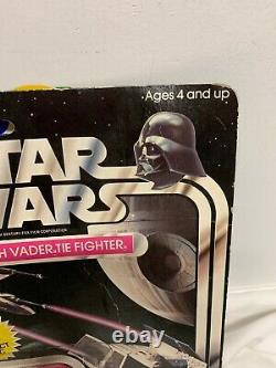 Star Wars Vintage Die Cast Dark Vader Tie Fighter Bubble Scellé 100 % Original
