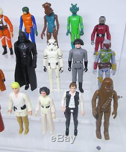 Star Wars Vintage Ensemble De 21 Figurines Original Anh First 21 Original Set 1977-79 Hk Kenner