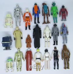 Star Wars Vintage Ensemble De 21 Figurines Original Anh First 21 Original Set 1977-79 Hk Kenner