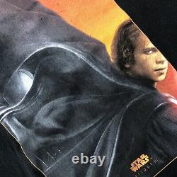 Star Wars Vintage Episode 3 T-shirt Darth Vader Anakin Skywalker Taille XL