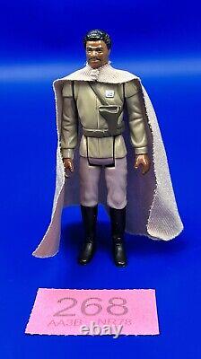 Star Wars Vintage Figure Lando Calrissian & Cap Original No Coo Kenner Lfl 1985