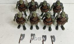 Star Wars Vintage Garde Gamorréenne X 8, 4 Complètes Avec Haches Livraison Gratuite Royaume-Uni