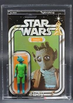 Star Wars Vintage Greedo 21 Retour-a Afa 80 (80/80/85) Moc