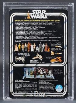 Star Wars Vintage Han Solo Petite Tête 12 Retour-c Afa 85 (85/85/85) Moc Unpunched