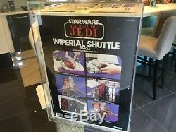 Star Wars Vintage Imperial Shuttle Graded Afa 80 Incroyable Et Très Rare 1984
