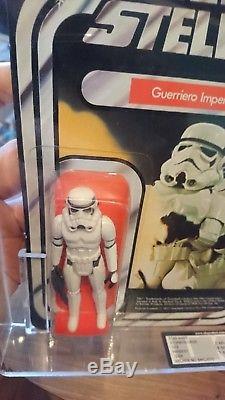 Star Wars Vintage Italien Harbert Stormtrooper Moc Ukg (pas Afa) 85%