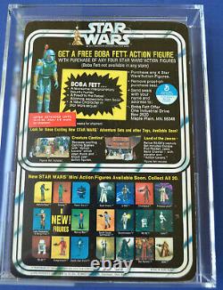 Star Wars Vintage Jawa Afa/cas 85 Moc 20 Back First 12 1978 Boba Fett Offre