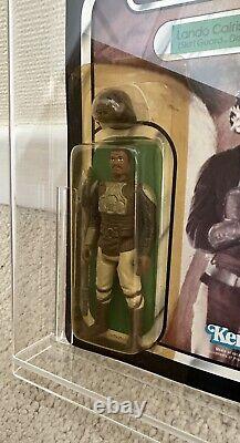 Star Wars Vintage KENNER ROTJ Lando Skiff Tenue MOC 77back Carte non perforée. VGC