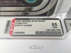 Star Wars Vintage Kenner Darth Vader 12 Retour C Afa 85 (80/85/85) Moc