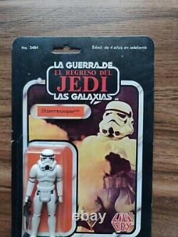 Star Wars Vintage LILI Ledy Stormtrooper Moc Variante Rare Mexico 30 Retour