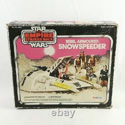 Star Wars Vintage : Le Retour de l'Empire Contre-Attaque Snowspeeder Blindé des Rebelles en Boîte