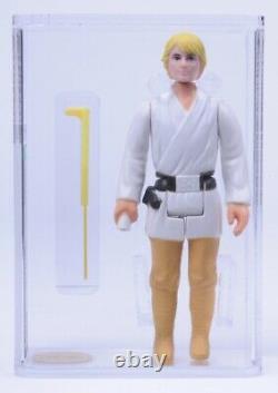 Star Wars Vintage Loose Luke Skywalker Télescoping Saber Dt Afa 95 Hk Coo