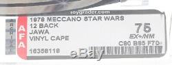 Star Wars Vintage Meccano 12 Retour Vinyle Cape Jawa Afa 75 (80/85/70) Moc