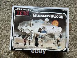 Star Wars Vintage Millénaire Falcon Retour De Jedi Wih Repro Box