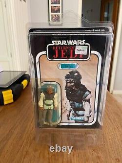 Star Wars Vintage Nikto ROTJ Kenner 77 dos MOC. Non perforé. Superbe pièce.