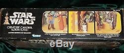 Star Wars Vintage Originale Kenner 1977 Figure Creature Cantina Playset W Box