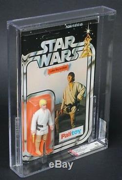 Star Wars Vintage Palitoy Luke Skywalker 12 Arrière-b Afa 85 (85/85/85) Moc