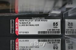 Star Wars Vintage Palitoy Luke Skywalker 12 Dos-b Afa 85 (85/85/85) Up Moc