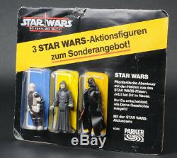 Star Wars Vintage Parker Allemand Potf 3 Pack Dengar / Empereur / Darth Vader Moc