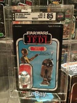 Star Wars Vintage R2-d2 65 Retour B Graded Afa 85 @@ Superbe @@