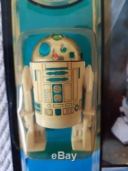 Star Wars Vintage R2-d2 Pop Up Sabre Moc Carte Potf (afa)