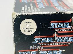 Star Wars Vintage RARE Tri-Logo One Man Skimmer Inserts en Boîte Fabriqué en Espagne
