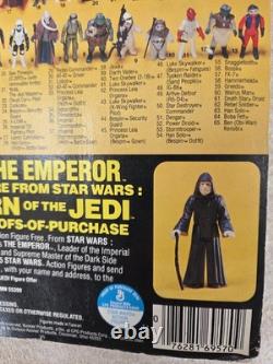 Star Wars Vintage ROTJ Jedi Amiral Ackbar Carte 65 Arrière MOC