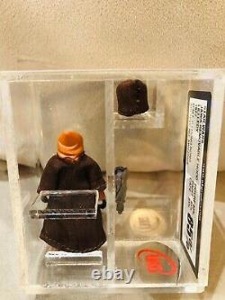 Star Wars Vintage Rare LILI Ledy Amovible Hood Jawa Ukg 85 Certificat Classé