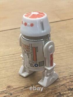 Star Wars Vintage Rare R5-D4 avec figurine d'action barre rouge 100% originale de 1978