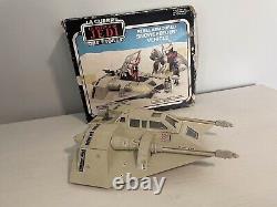 Star Wars Vintage Snow Speeder avec Boîte d'Origine en Très Bon État