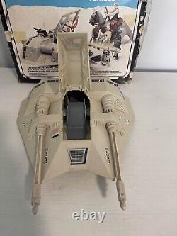 Star Wars Vintage Snow Speeder avec Boîte d'Origine en Très Bon État