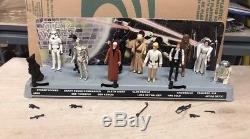 Star Wars Vintage Stand De Display Mail Away First 12 Figurines Complètes 1977
