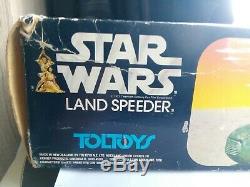 Star Wars Vintage Toltoys Nouvelle-zélande Chocolate Landspeeder Land Speeder Rare
