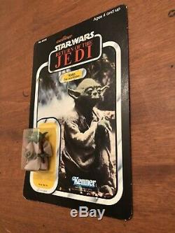 Star Wars Yoda 77 MDC Retour Rotj Scellé Vintage Figure Great Condition