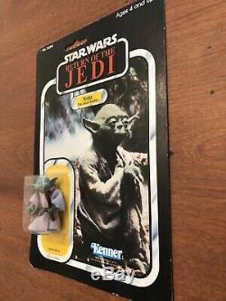 Star Wars Yoda 77 MDC Retour Rotj Scellé Vintage Figure Great Condition