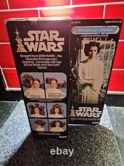 Star Wars vintage 12 Leia contenus inutilisés en boîte ! Détails spécifiques Kenner 1977