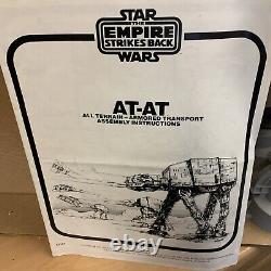 Star Wars vintage 1981 AT-AT Walker Original Complet Boîte avec inserts