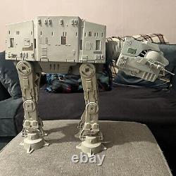 Star Wars vintage AT-AT Walker 1981, Canon de menton d'origine et électricité fonctionnelle