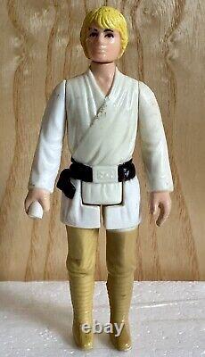 Star Wars vintage Luke Farmboy Blonde 1977 Erreur de fabrication jambes de couleur différente