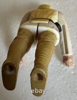 Star Wars vintage Luke Farmboy Blonde 1977 Erreur de fabrication jambes de couleur différente