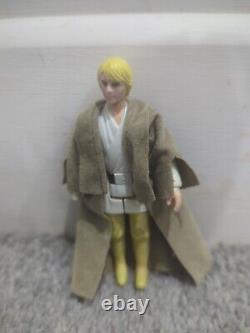 Star Wars vintage Luke Skywalker 1977 avec manteau