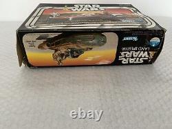 Star Wars vintage Luke Skywalker Land Speeder 1978 en boîte avec logo LP variant Kenner