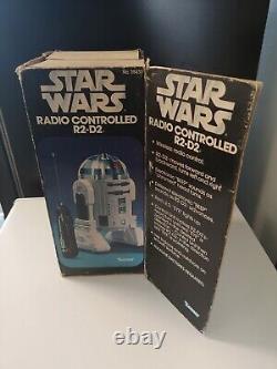 Star Wars vintage RADIO CONTROLLED R2-D2 par Kenner 1978 en boîte