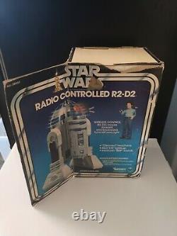 Star Wars vintage RADIO CONTROLLED R2-D2 par Kenner 1978 en boîte