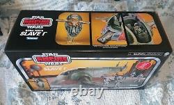 Star wars Bobba Fett's Slave 1 ESB Collection Vintage Jamais été ouverte